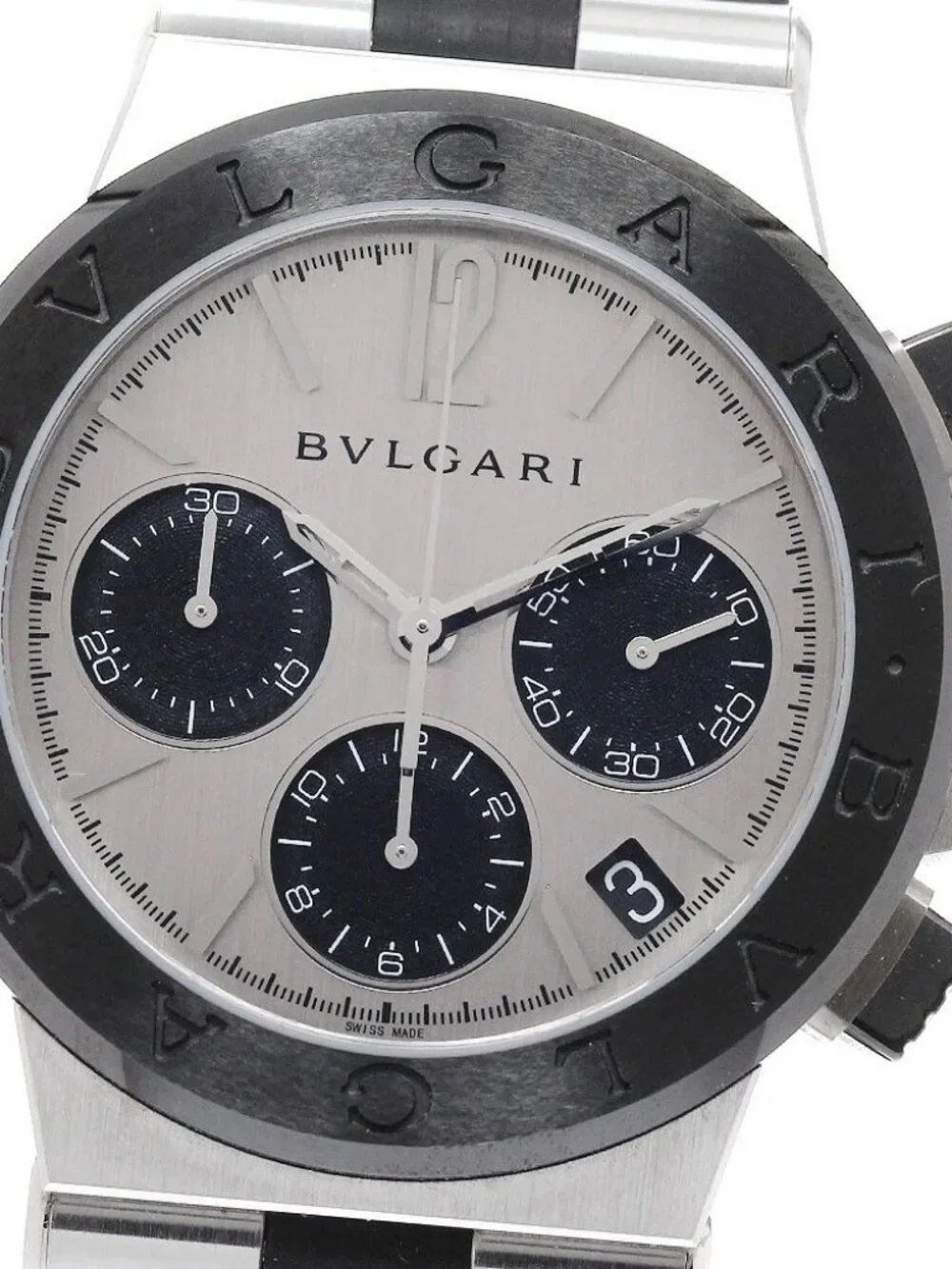 BVLGARI Diagono DG37SCCH Chronograph date Automatic Boy's Watch_951348